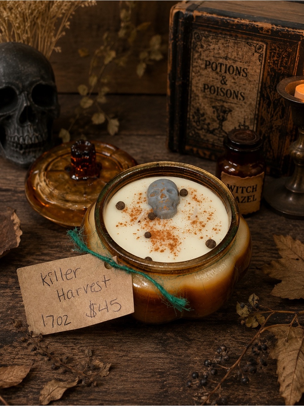 17oz Killer Harvest Soy Wax Candle